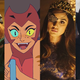 Villanelle, Catra, Margo, and Lena Luthor.